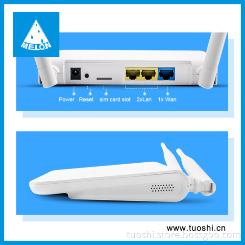 Indoor 4G Router FDD/TDD/WCDMA/UMTS,sim card slot,150Mbps,Cat4,32 users,2 Lan ports,LT15